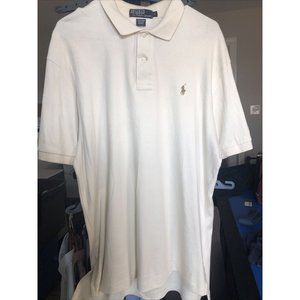 Polo Ralph  Lauren Polo Shirt L Cream